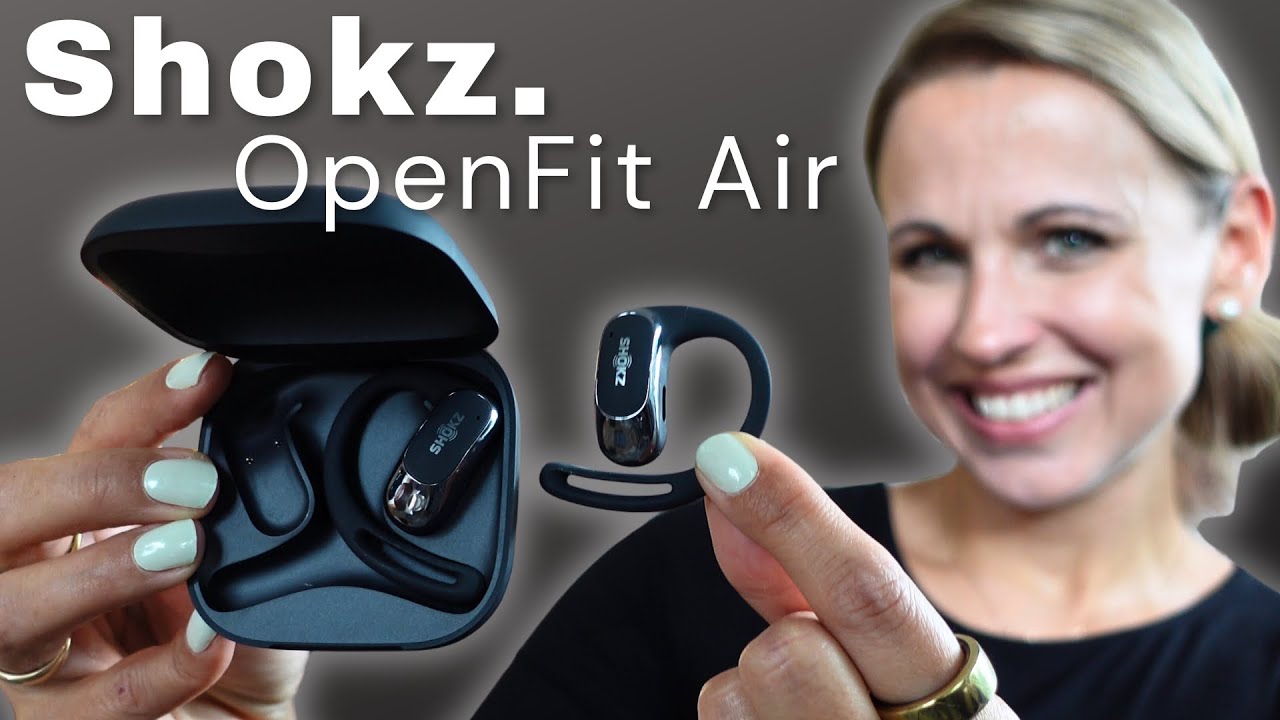 Vorschaubild zum Video: Die neuen Shokz OpenFit Air Bluetooth Kopfhörer - offen für alles