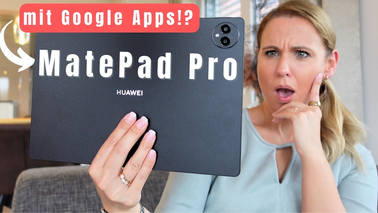 Vorschaubild zum Video: HUAWEI TABLET MIT GOOGLE SERVICES | HUAWEI MatePad Pro 13,2 Zoll Review (deutsch)
