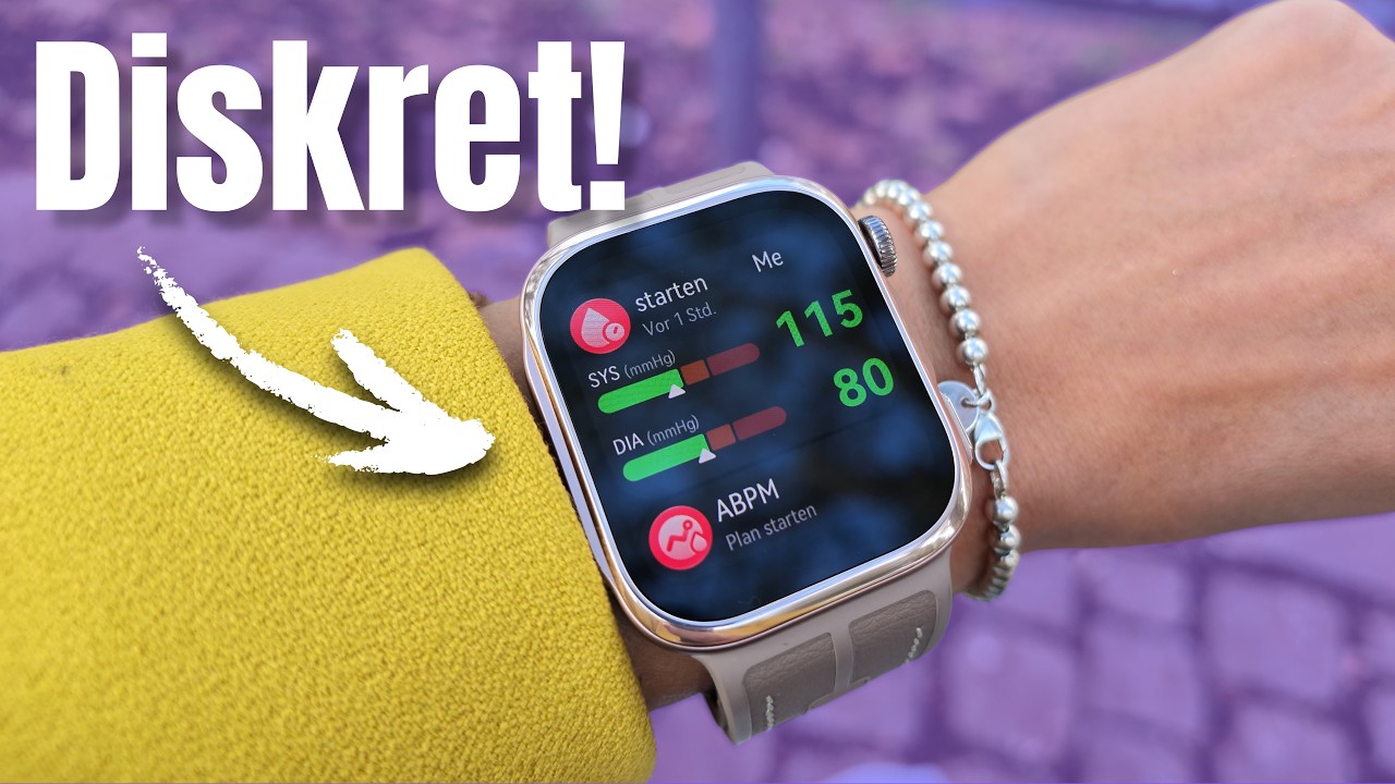 Thumbnail for the video: Huawei Watch D3 review: protects you from what quietly kills you