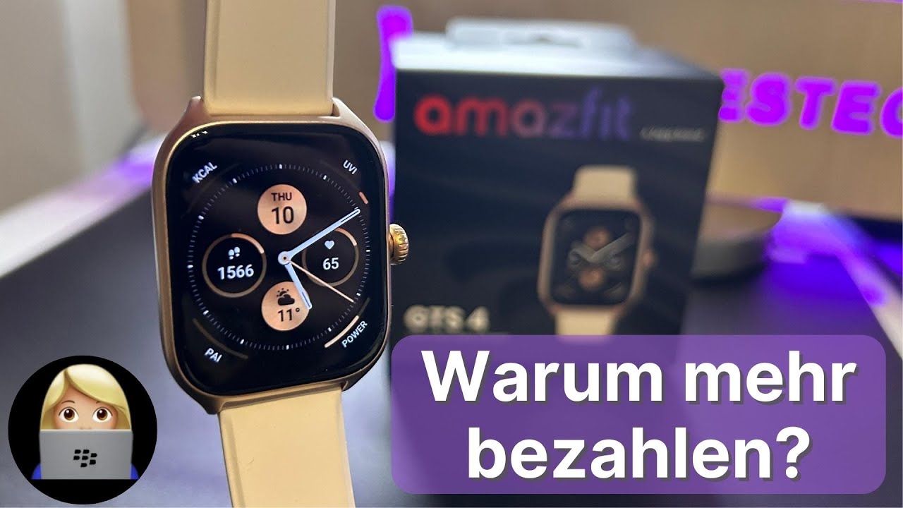 Vorschaubild zum Video: Amazfit GTS 4 | ERFAHRUNGSBERICHT (deutsch)
