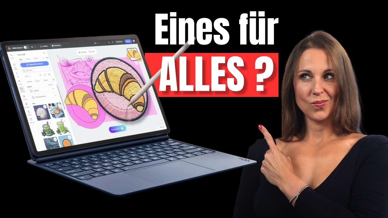 Vorschaubild zum Video: Lenovo behauptet, dieses Tablet kann ALLES... Stimmt das? Lenovo Yoga Tab Gen 2
