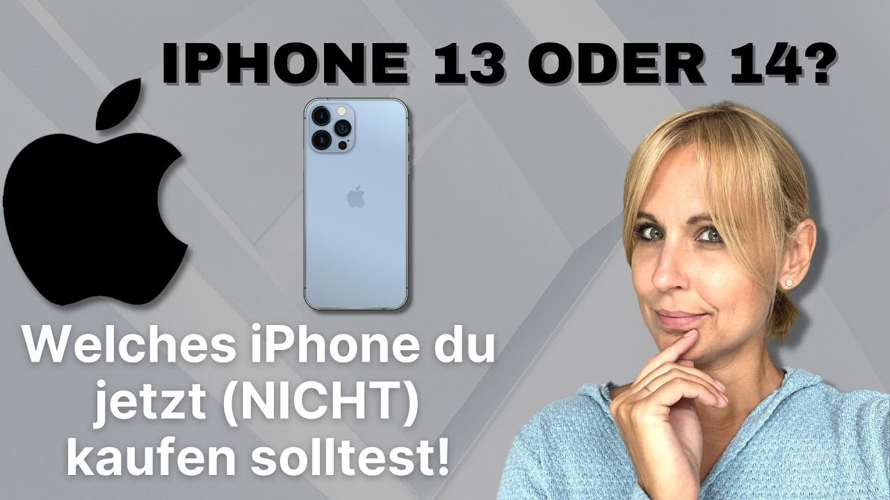 Vorschaubild zum Video: iPhone 13 oder 14? | Kaufempfehlung (deutsch)