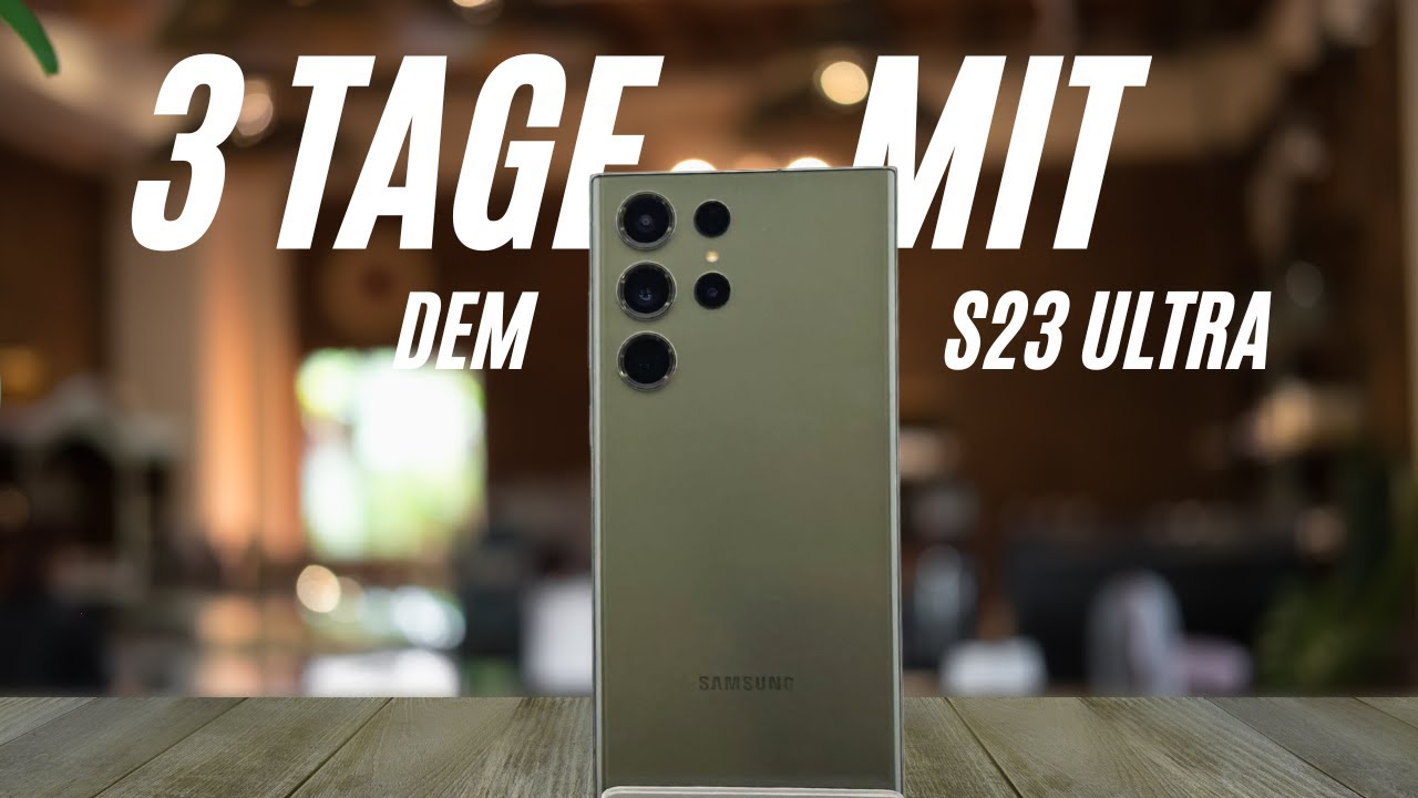 Vorschaubild zum Video: DAS habe ich nicht erwartet!!! | Galaxy S23 Ultra Erfahrungsbericht nach 3 Tagen (deutsch)