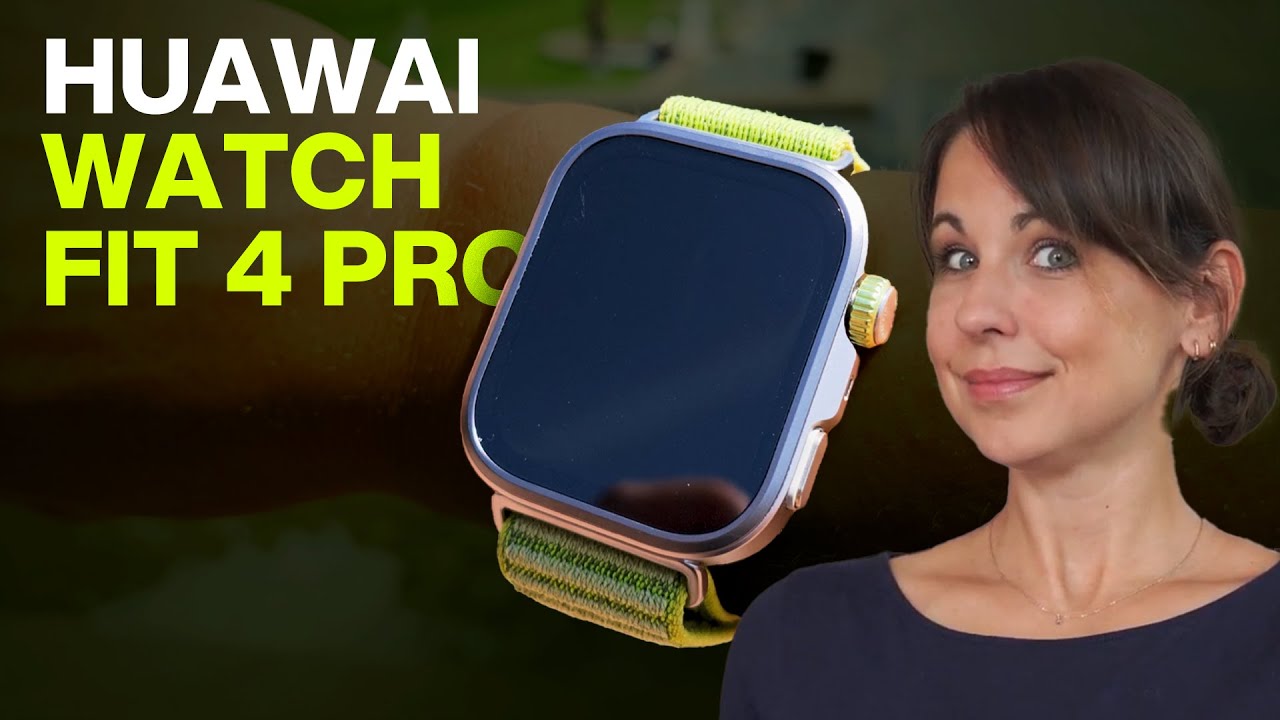 Vorschaubild zum Video: HUAWEI WATCH FIT 4 PRO - Was die Apple Watch Ultra nicht kann