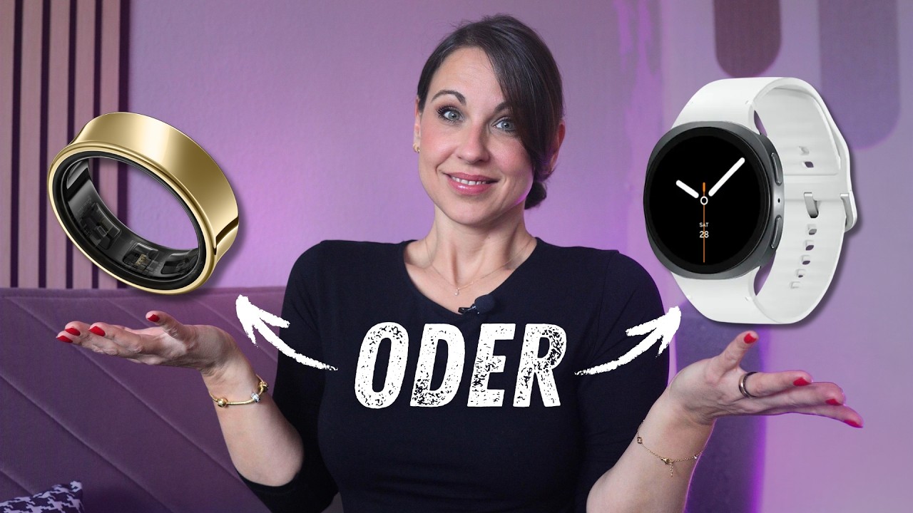 Vorschaubild zum Video: Kauf nicht das Falsche Galaxy Watch vs Galaxy Ring