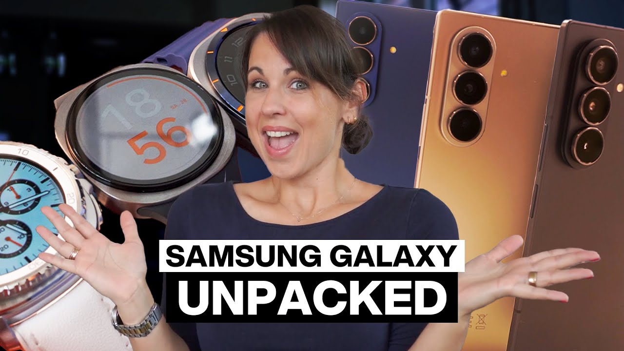 Vorschaubild zum Video: ENDLICH HOLT SAMSUNG AUF Samsung Galaxy Z Fold 7, Z Flip 7 und Galaxy Watch 8