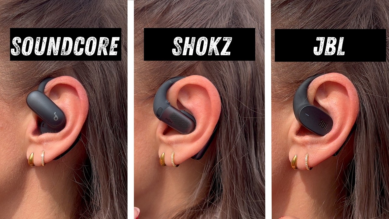 Vorschaubild zum Video: Die besten Open-Ear Kopfhörer 2026 von Shokz, Soundcore und JBL im Vergleich