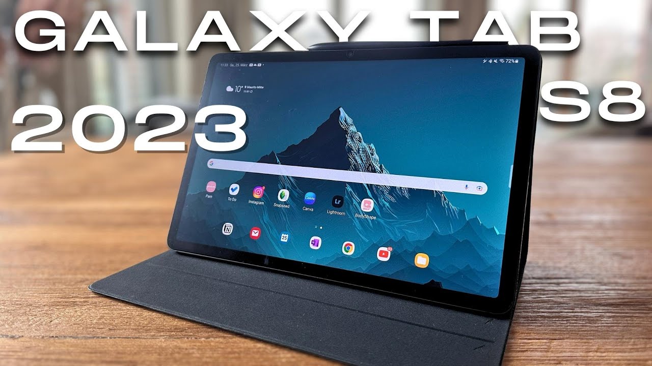 Vorschaubild zum Video: GALAXY TAB S8 in 2023! (DAS GELD NOCH WERT?!) | Aktueller Erfahrungsbericht (deutsch)