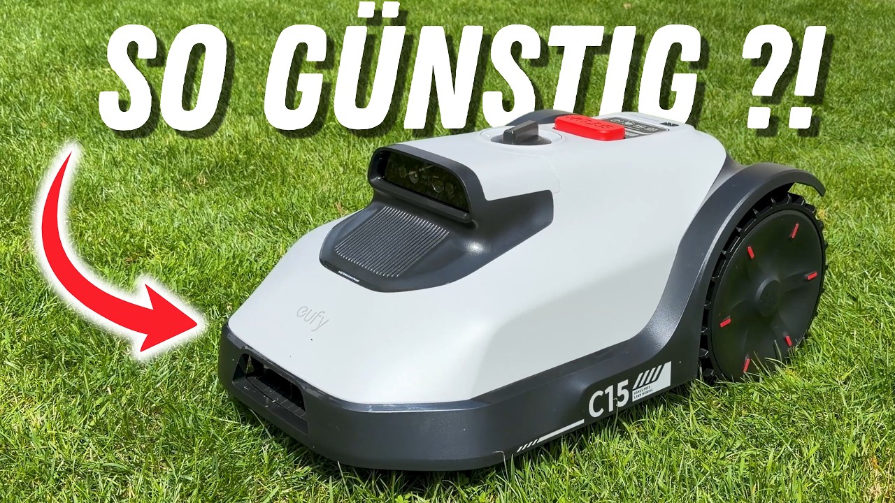 Vorschaubild zum Video: eufy Mähroboter C15 Test: TOP oder FLOP?